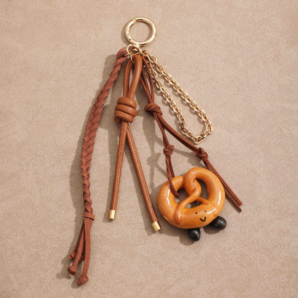 MUVA Pretzel Bag Charm