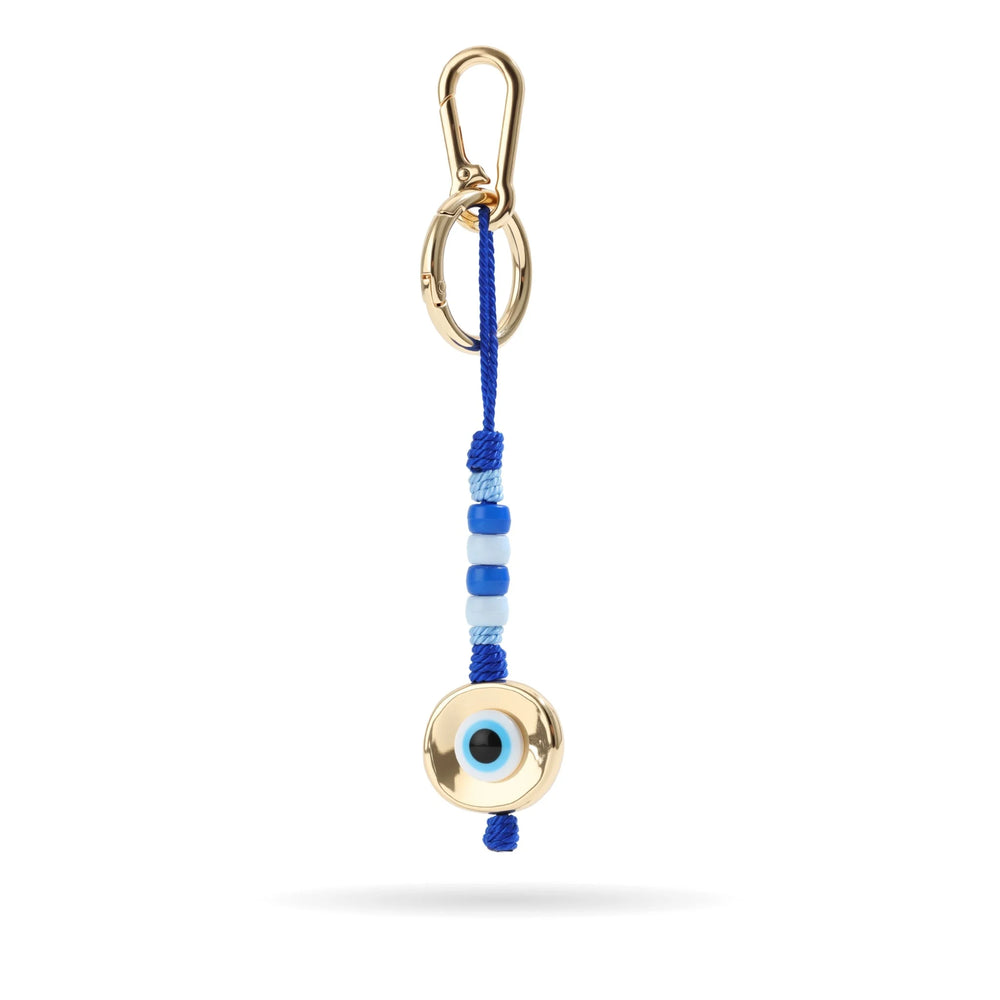 Blue Evil Eye Bag Charm