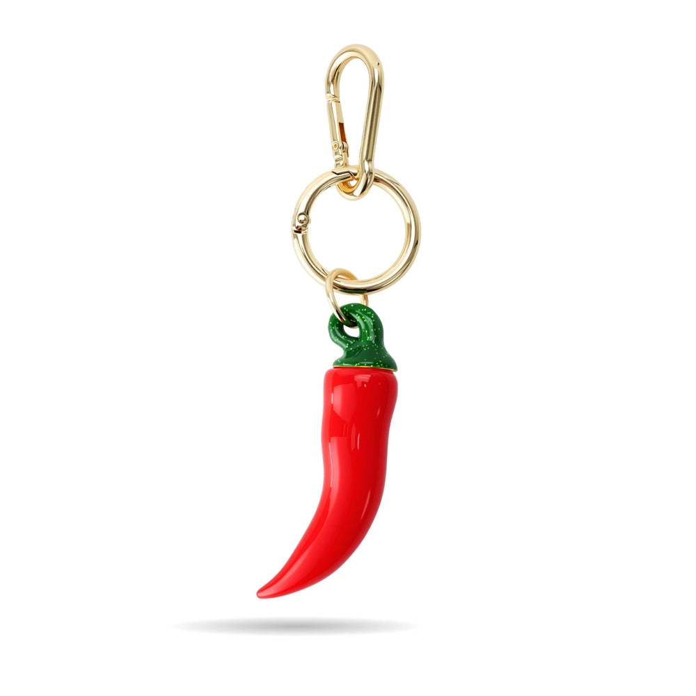 Red Chili Pepper Bag Charm