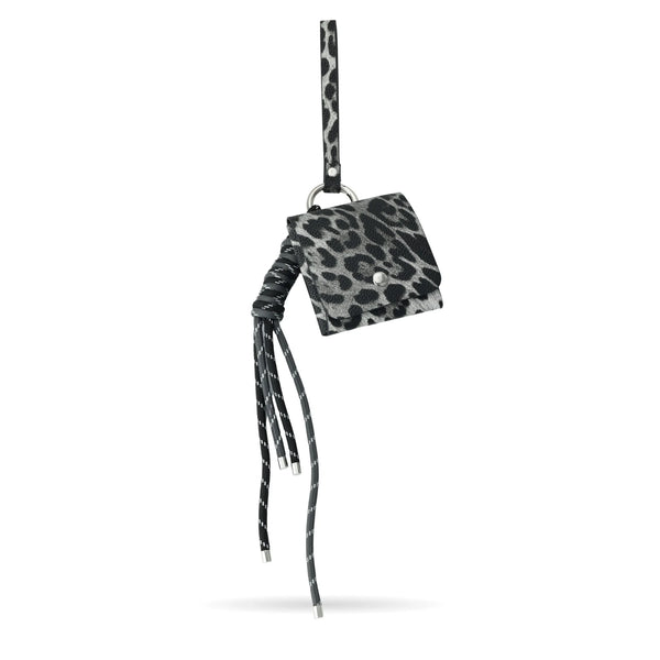 Leopard Pouch Bag Charm