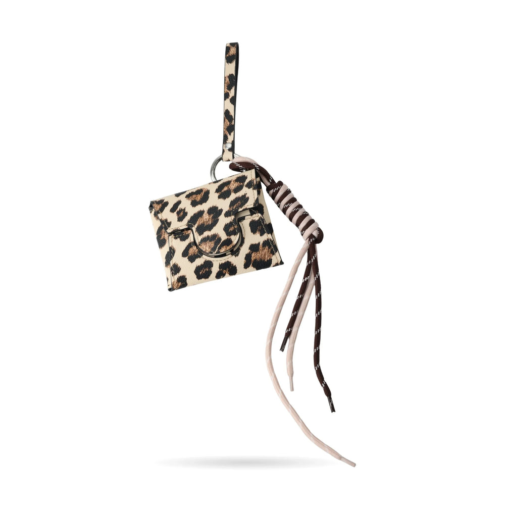 Leopard Mini Bag Charm