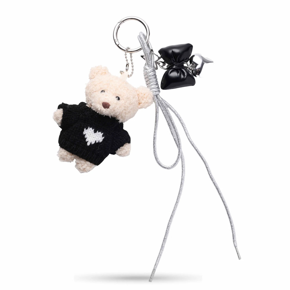 Plush Teddy Bear Bag Charm