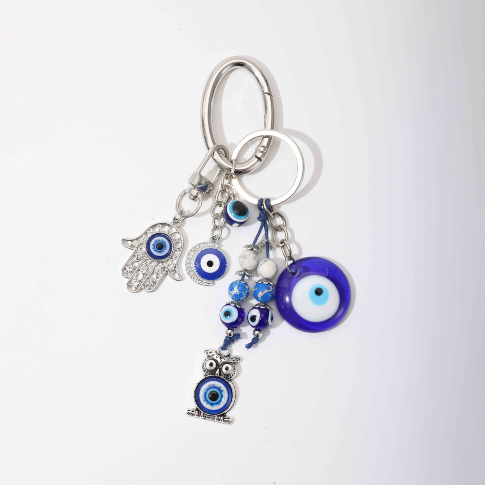 Evil Eye and Hamsa Hand Bag Charm