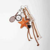 Poker Chip Star Bag Charm