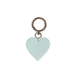 Light Blue Heart Bag Charm