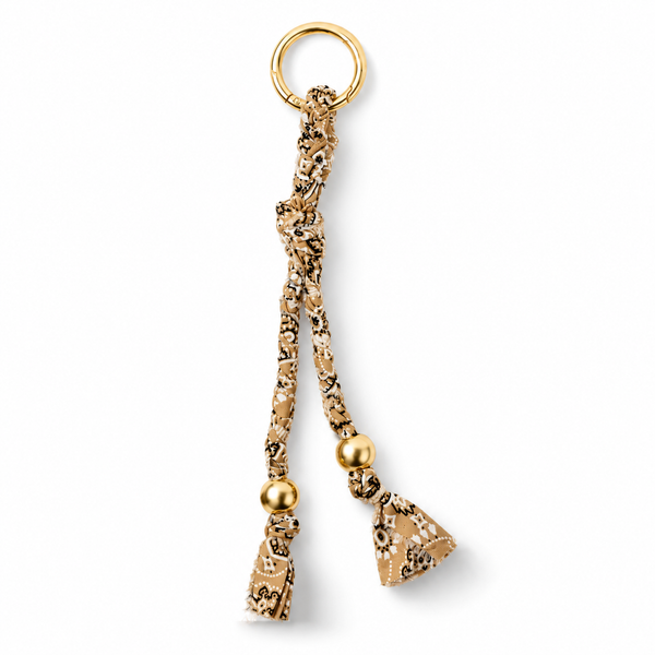 Bandana Tassel Bag Charm