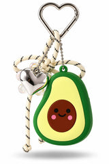 Cute Avocado Coin Purse Bag Charm