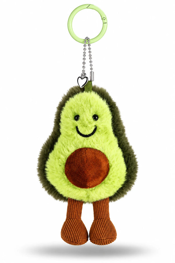 Cute Avocado Plush Bag Charm