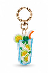 Tropical Beaded Cocktail Bag Charm