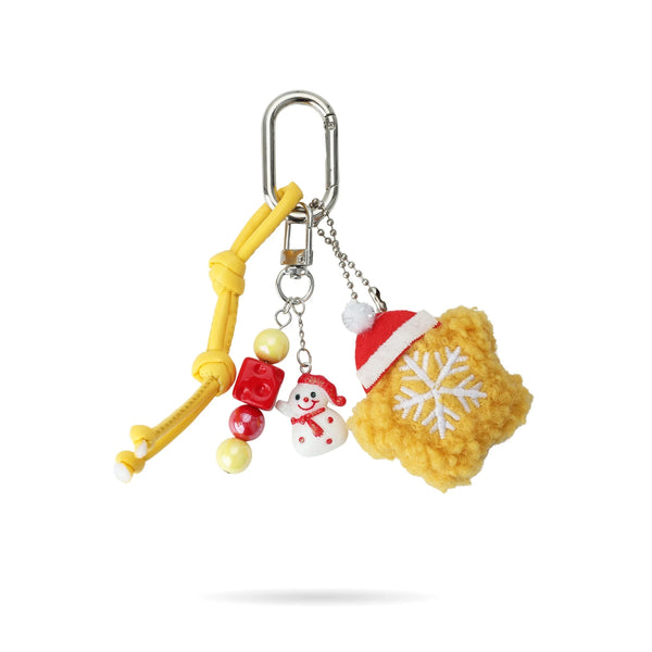 Christmas Snowman Bag Charm