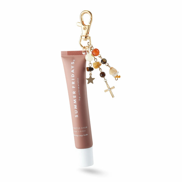 Lip Balm Beaded Bag Charm