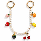 Pearl Fruit Bag Chain