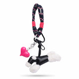 Black Poodle Bag Charm