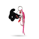 Black Plush Bear Bag Charm
