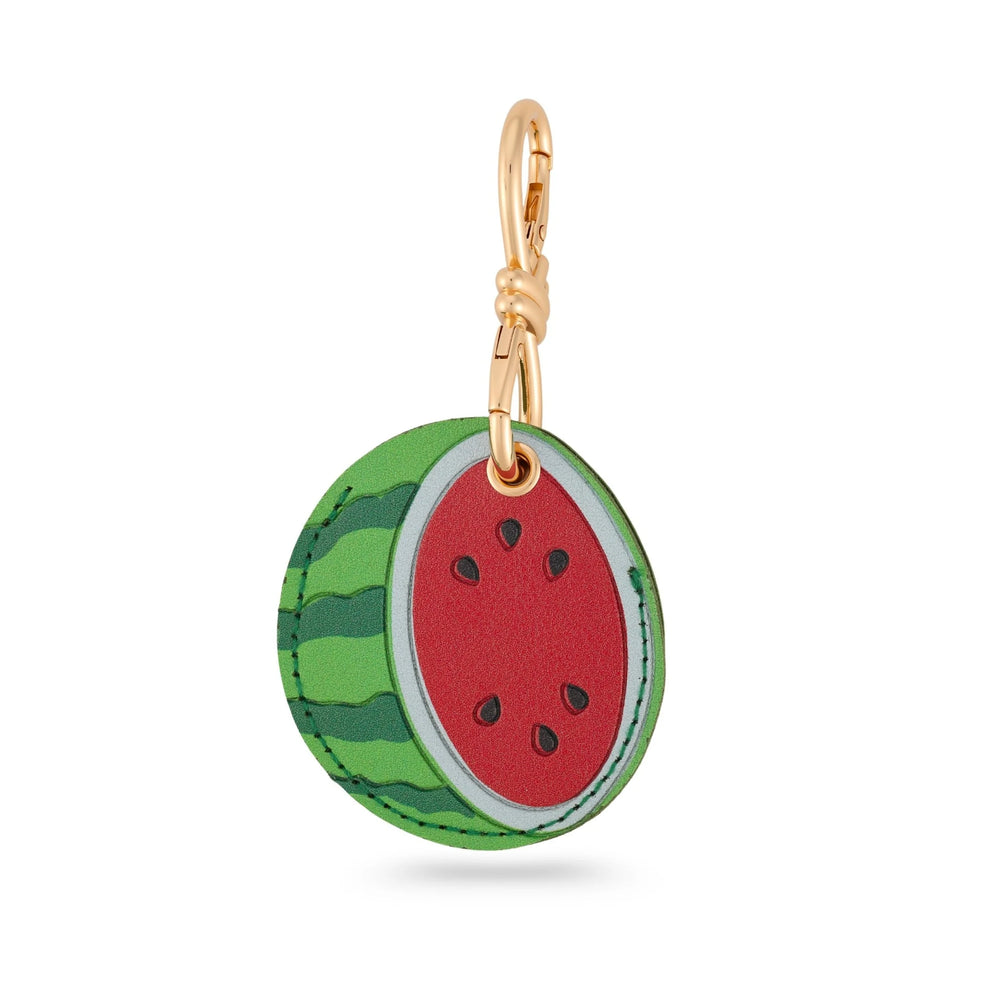 Watermelon Slice Leather Bag Charm