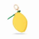 Yellow Lemon Coin Purse Bag Charm
