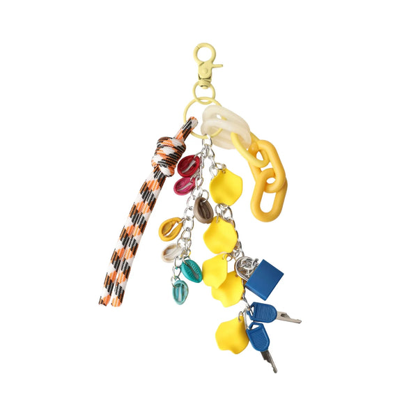 Multicolor Key Chain Bag Charm